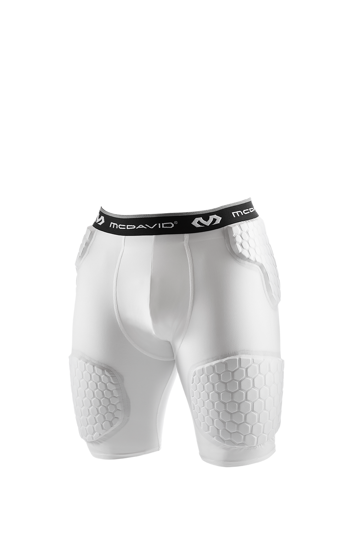 McDavid Hex Short with Contoured Wrap-Around Thigh Football Protective Gear All