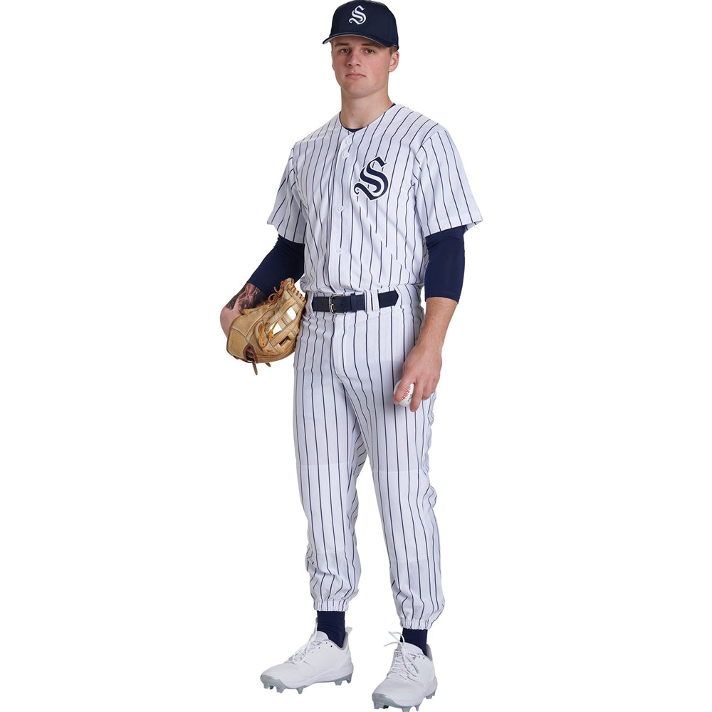 Champro Men's Closer Pinstripe Baseball Pants Baseball Pants Adult