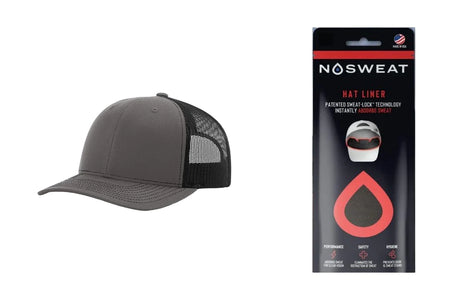 Richardson 112 Trucker Hat with NoSweat Hat Liner Combo Unisex Accessories Hats & Caps