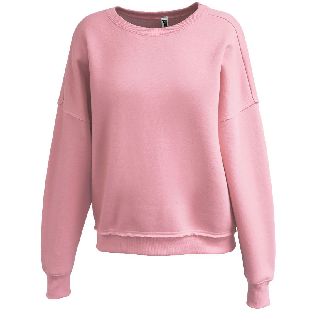 Pennant Women's Raw Edge Crew Womens Apparel Sweatshirts & Fleece