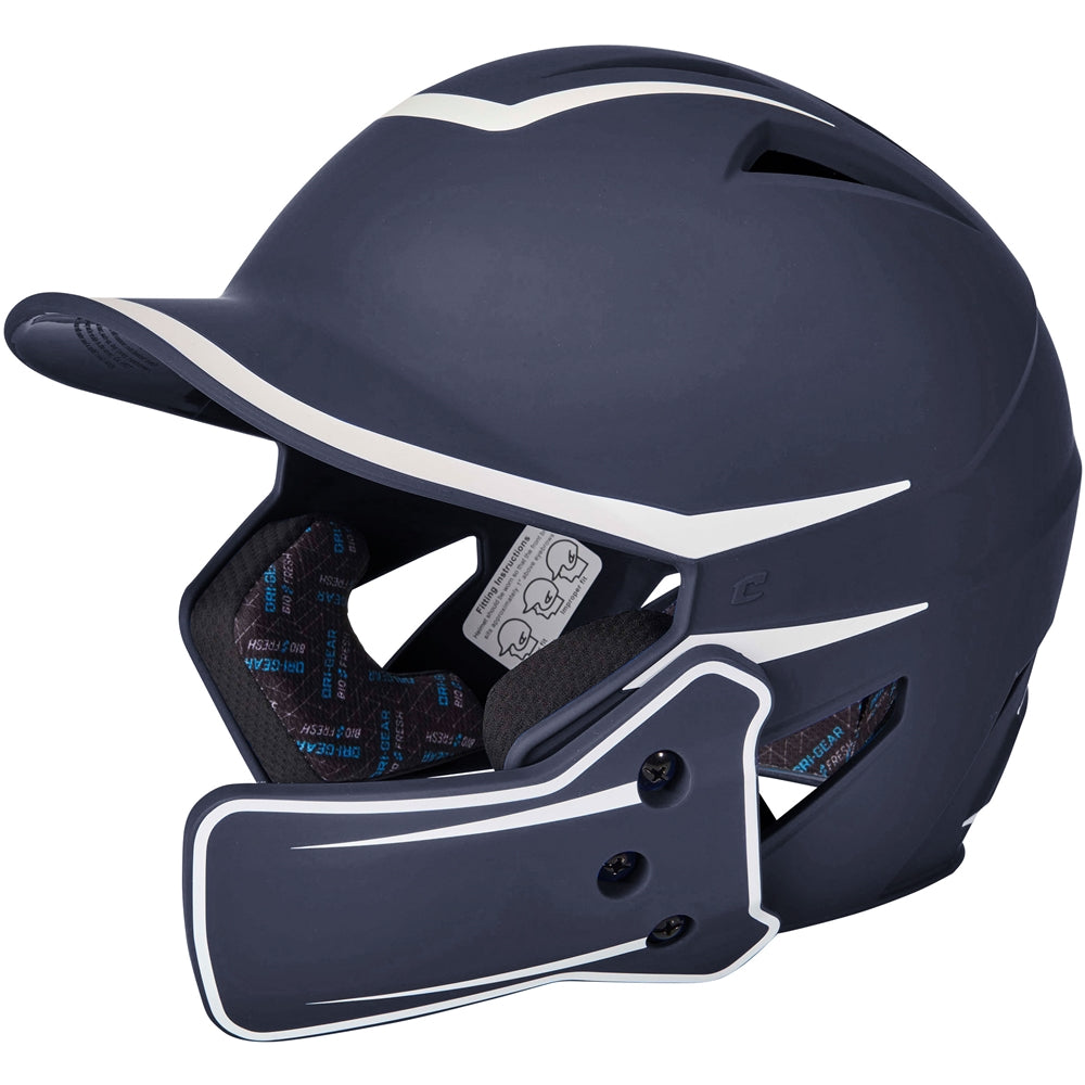 Champro Junior HX Legend Plus 2-Tone Baseball Helmet with Flap