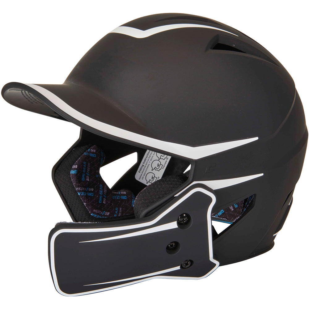 Champro HX Legend Plus 2-Tone Batting Helmet with Jaw Flap Baseball Batting Helmets All