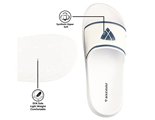 Vizari Kid's 'SS' Soccer Slide Sandals for Boys and Girls Youth Footwear Sandals & Slides