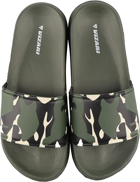Vizari Kid's 'Camo SS' Soccer Slide Sandals For Boys and Girls Youth Footwear Sandals & Slides