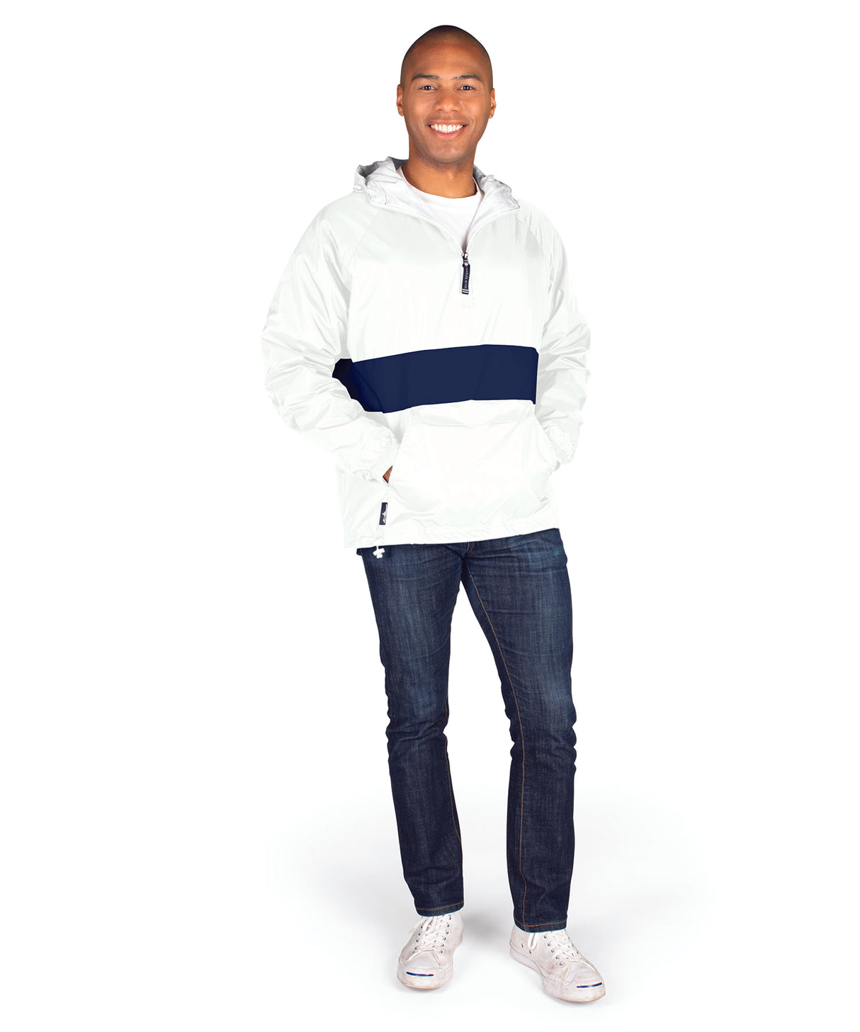 Charles River Men's Classic Striped Pullover Mens Apparel Jackets & Vests