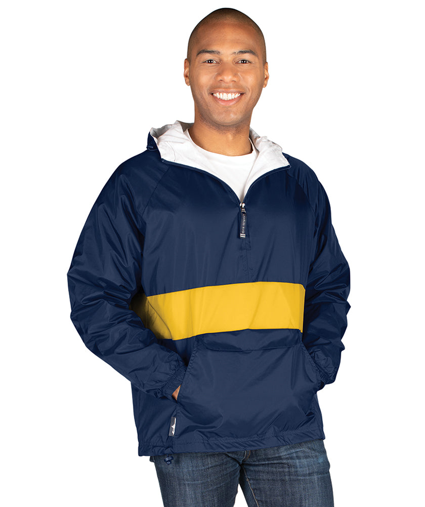 Charles River Men's Classic Striped Pullover Mens Apparel Jackets & Vests