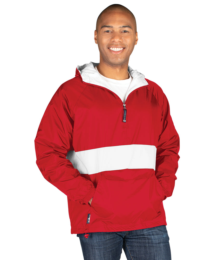 Charles River Men's Classic Striped Pullover Mens Apparel Jackets & Vests
