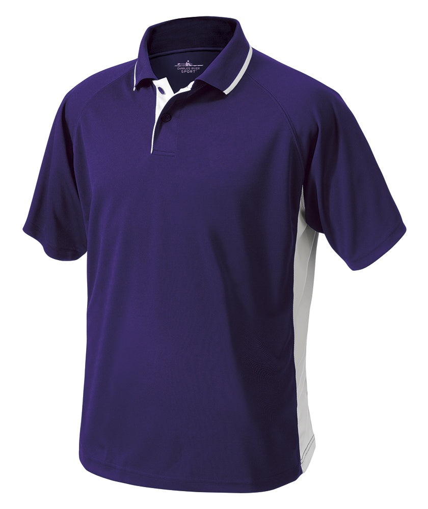 Charles River Men's Color Blocked Wicking Polo Mens Apparel Shirts & Tops