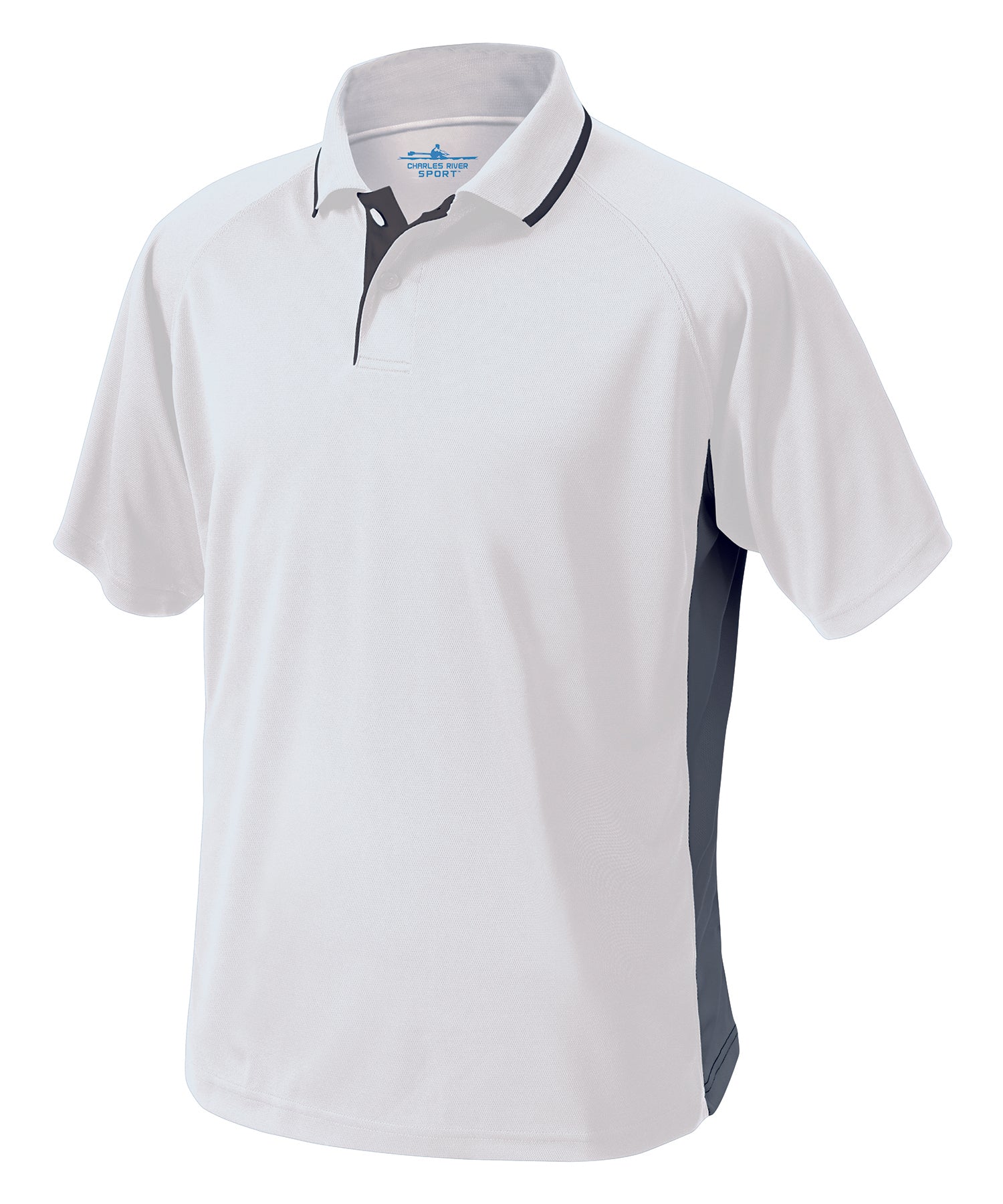 Charles River Men's Color Blocked Wicking Polo Mens Apparel Shirts & Tops