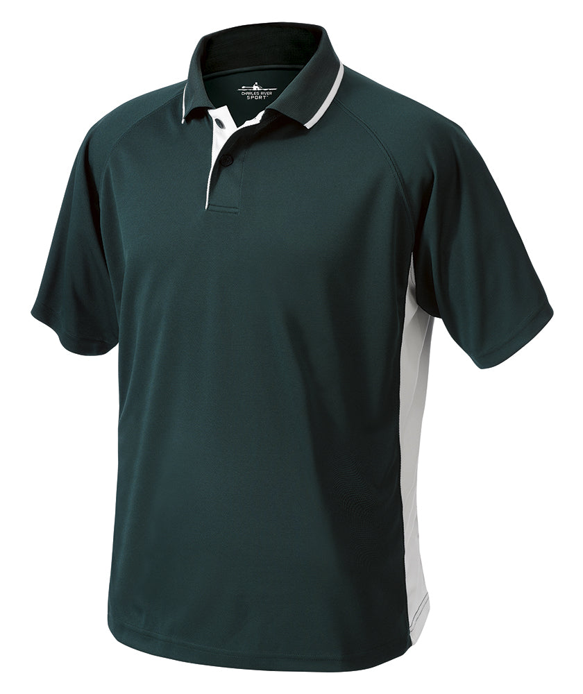 Charles River Men's Color Blocked Wicking Polo Mens Apparel Shirts & Tops