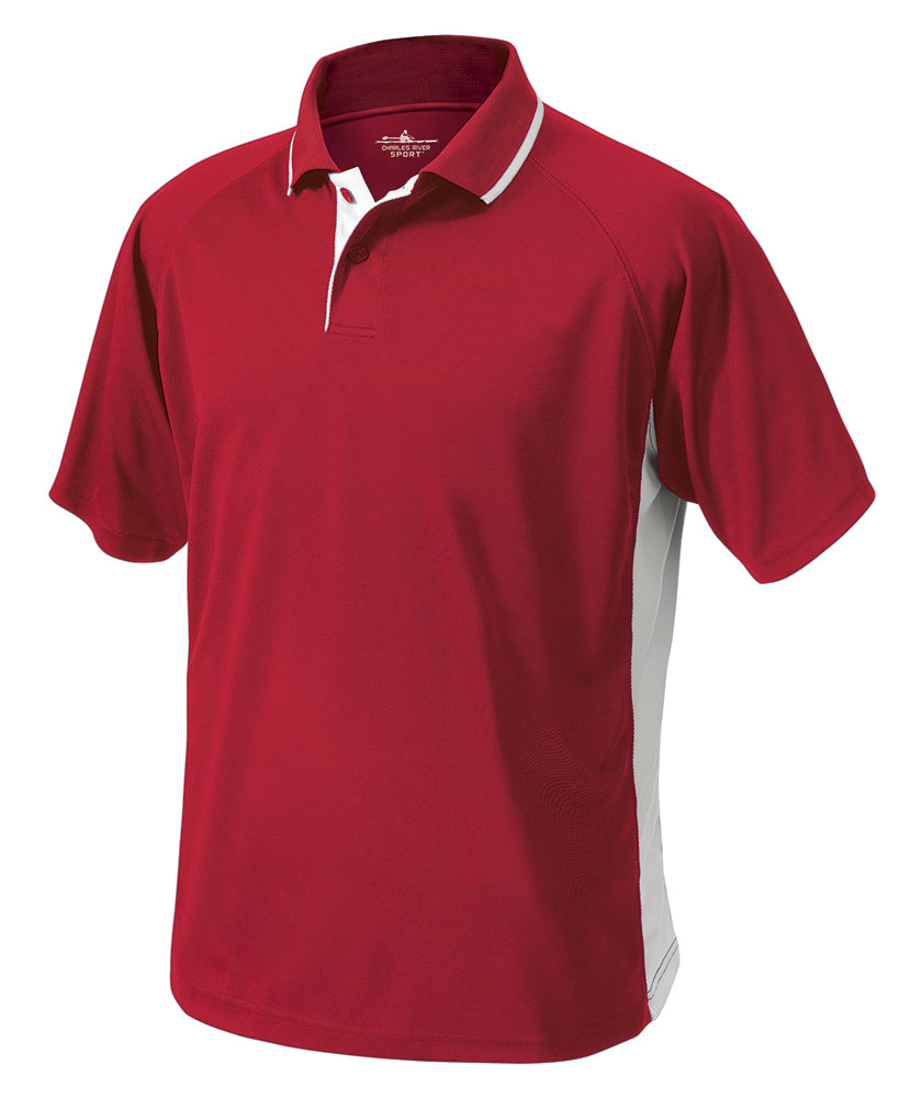 Charles River Men's Color Blocked Wicking Polo Mens Apparel Shirts & Tops
