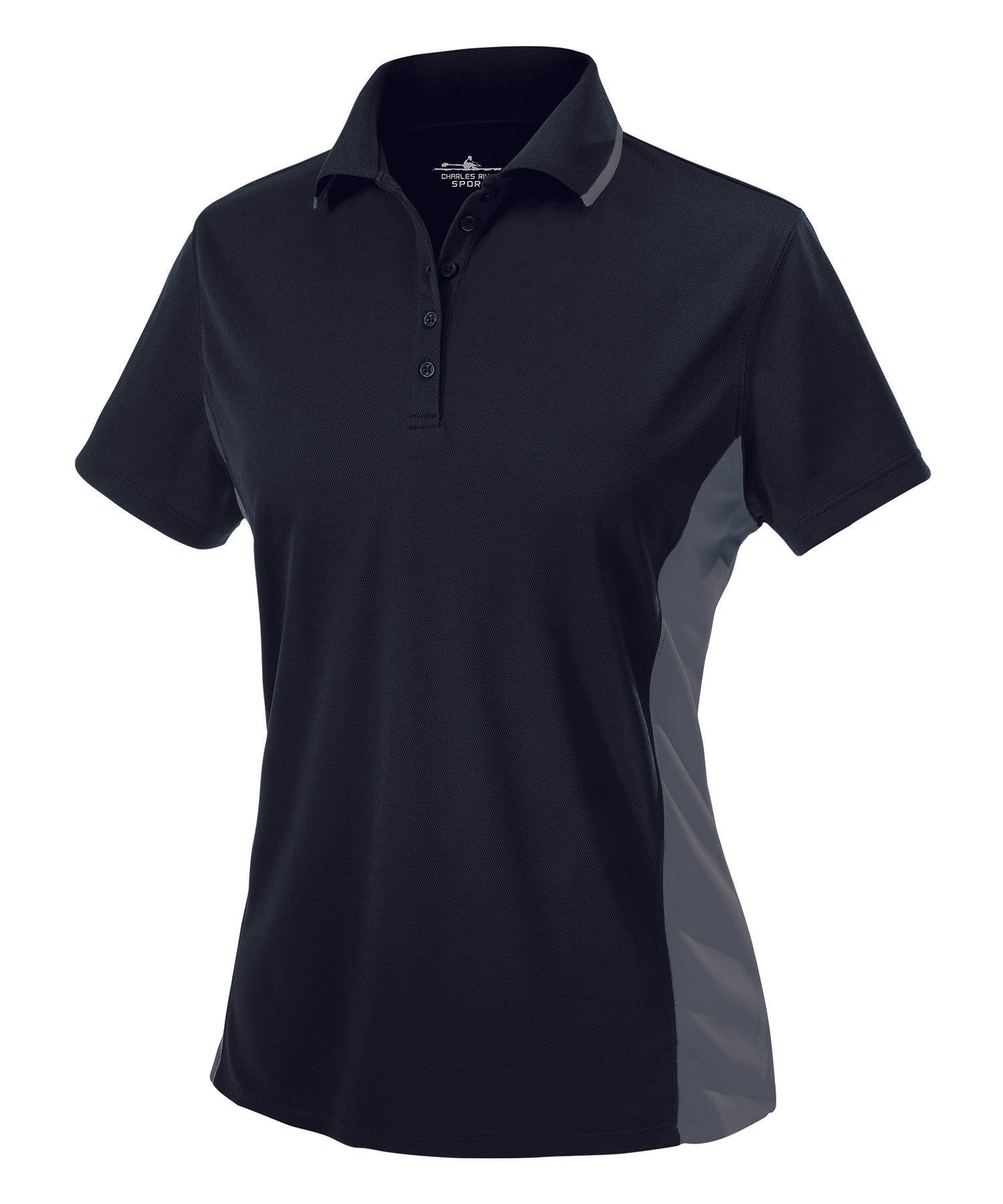 Charles River Women's Color Blocked Wicking Polo Womens Apparel Shirts & Tops