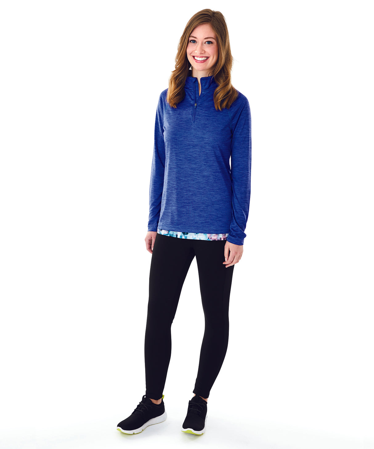 Charles River Women's Space Dye Performance Pullover Womens Apparel Sweatshirts & Fleece