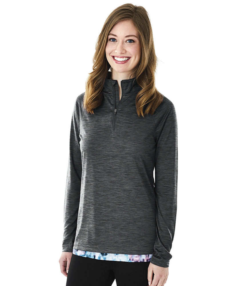 Charles River Women's Space Dye Performance Pullover Womens Apparel Sweatshirts & Fleece