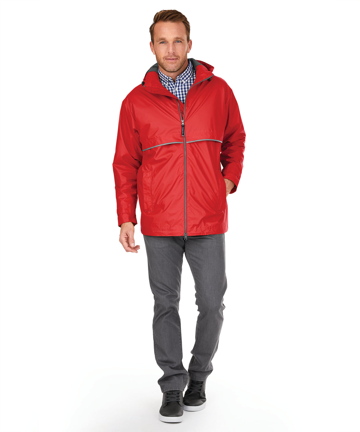 Charles River Men's New Englander Rain Jacket Mens Apparel Jackets & Vests