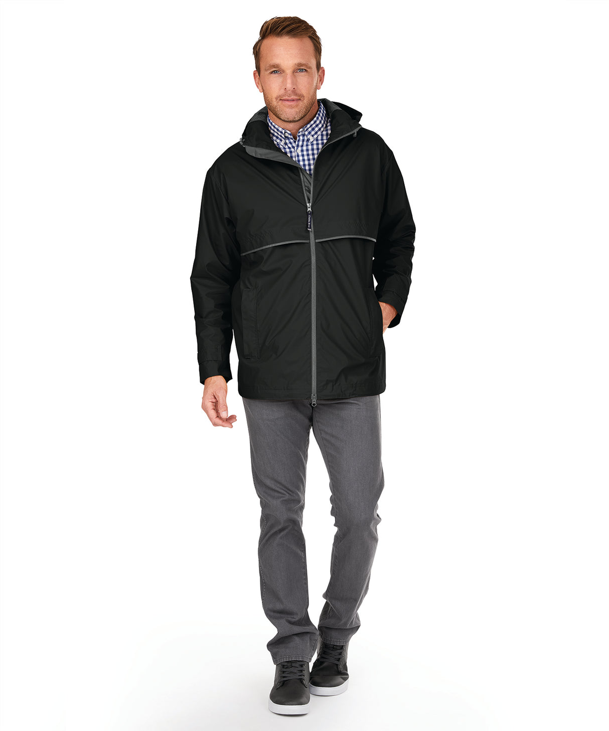 Charles River Men's New Englander Rain Jacket Mens Apparel Jackets & Vests