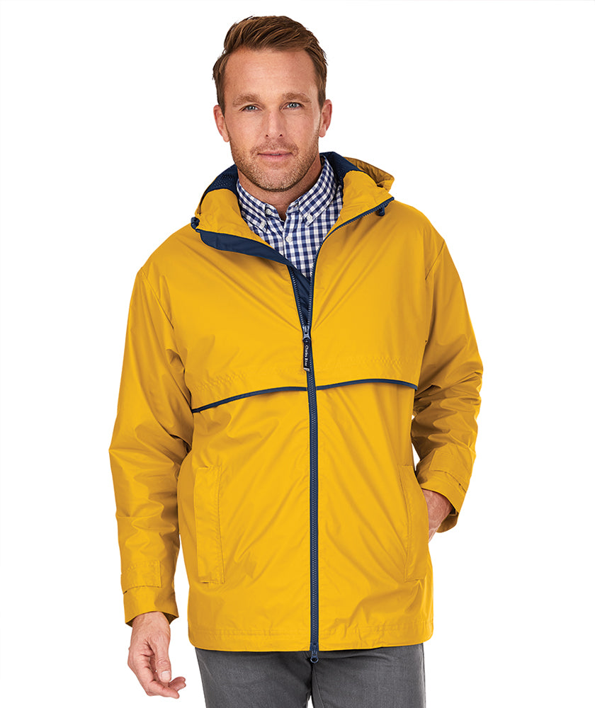 Charles River Men's New Englander Rain Jacket Mens Apparel Jackets & Vests