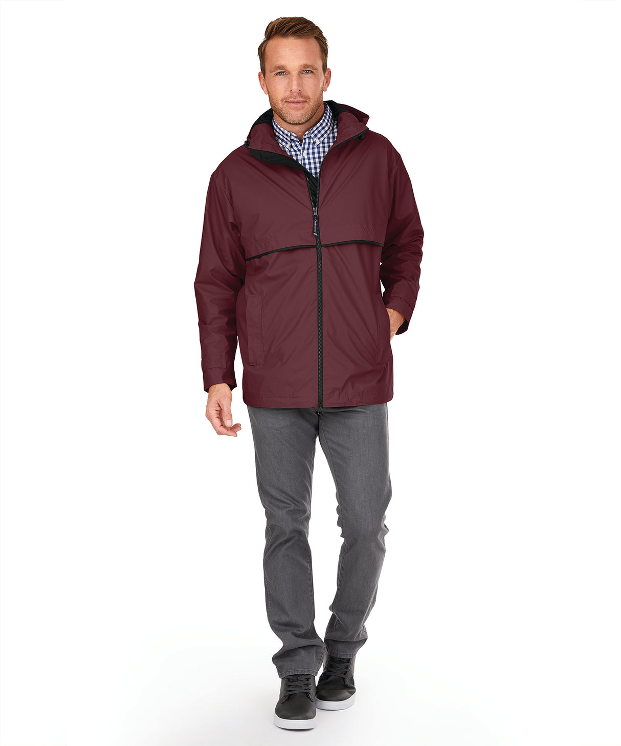 Charles River Men's New Englander Rain Jacket Mens Apparel Jackets & Vests