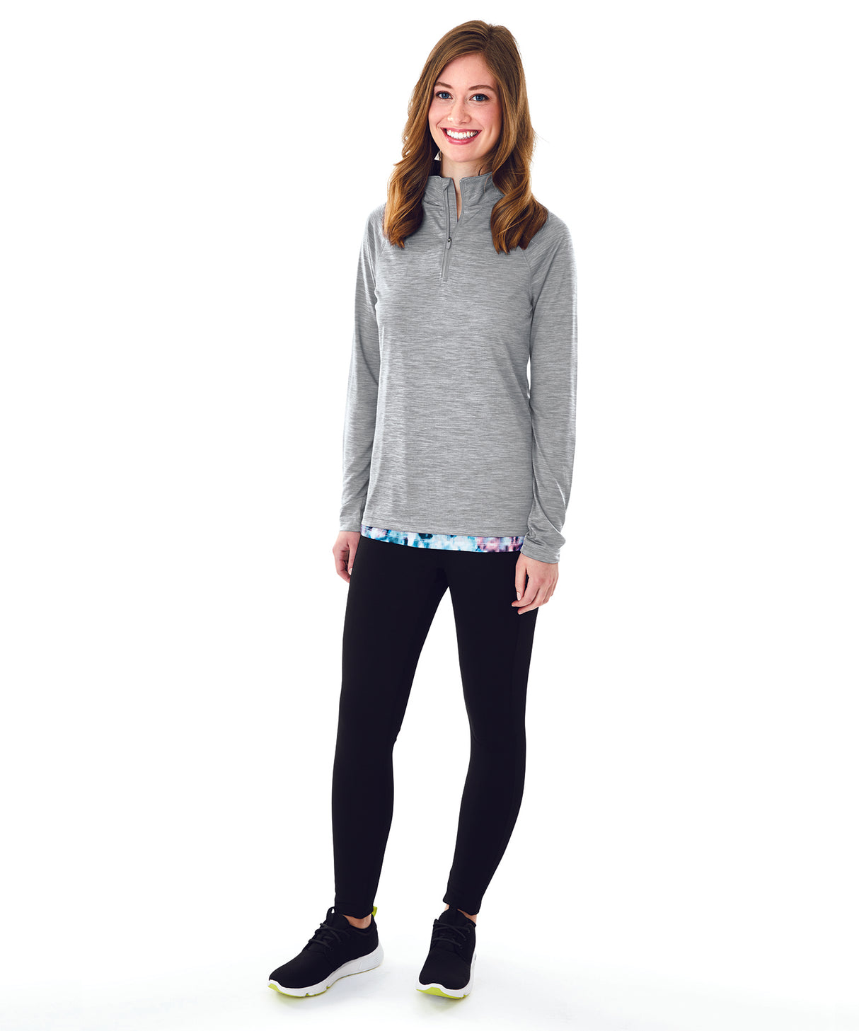 Charles River Women's Space Dye Performance Pullover Womens Apparel Sweatshirts & Fleece