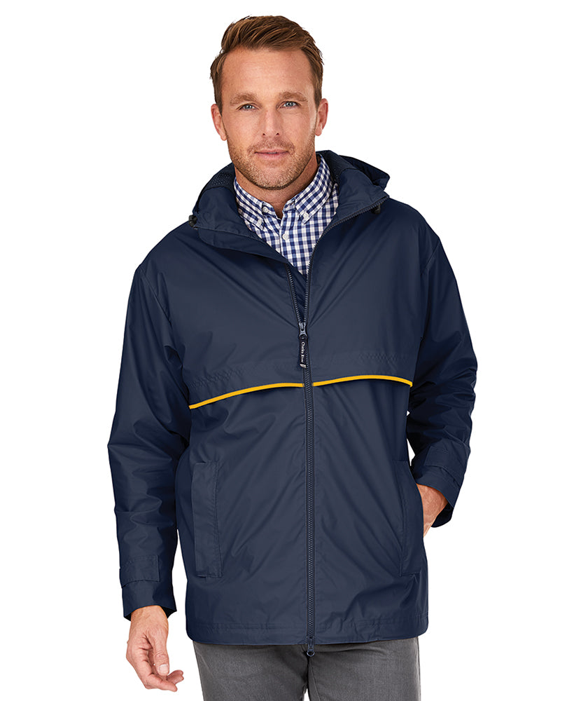 Charles River Men's New Englander Rain Jacket Mens Apparel Jackets & Vests
