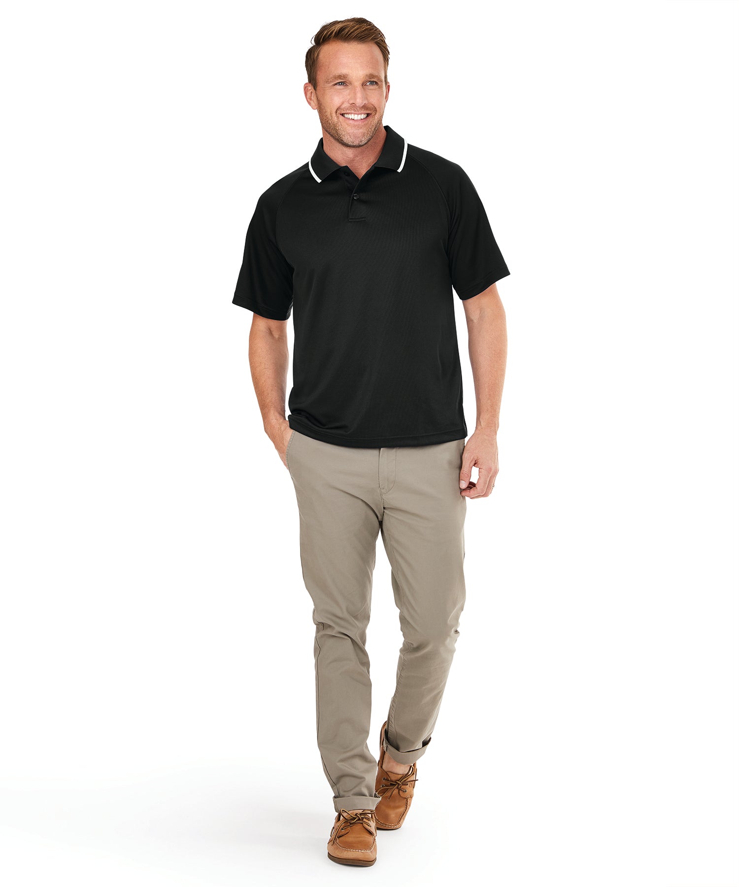 Charles River Men's Classic Solid Wicking Polo Mens Apparel Shirts & Tops