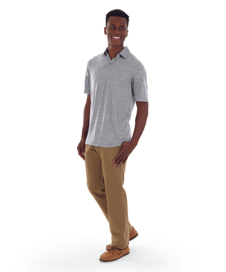 Charles River Men's Space Dye Performance Polo Mens Apparel Shirts & Tops