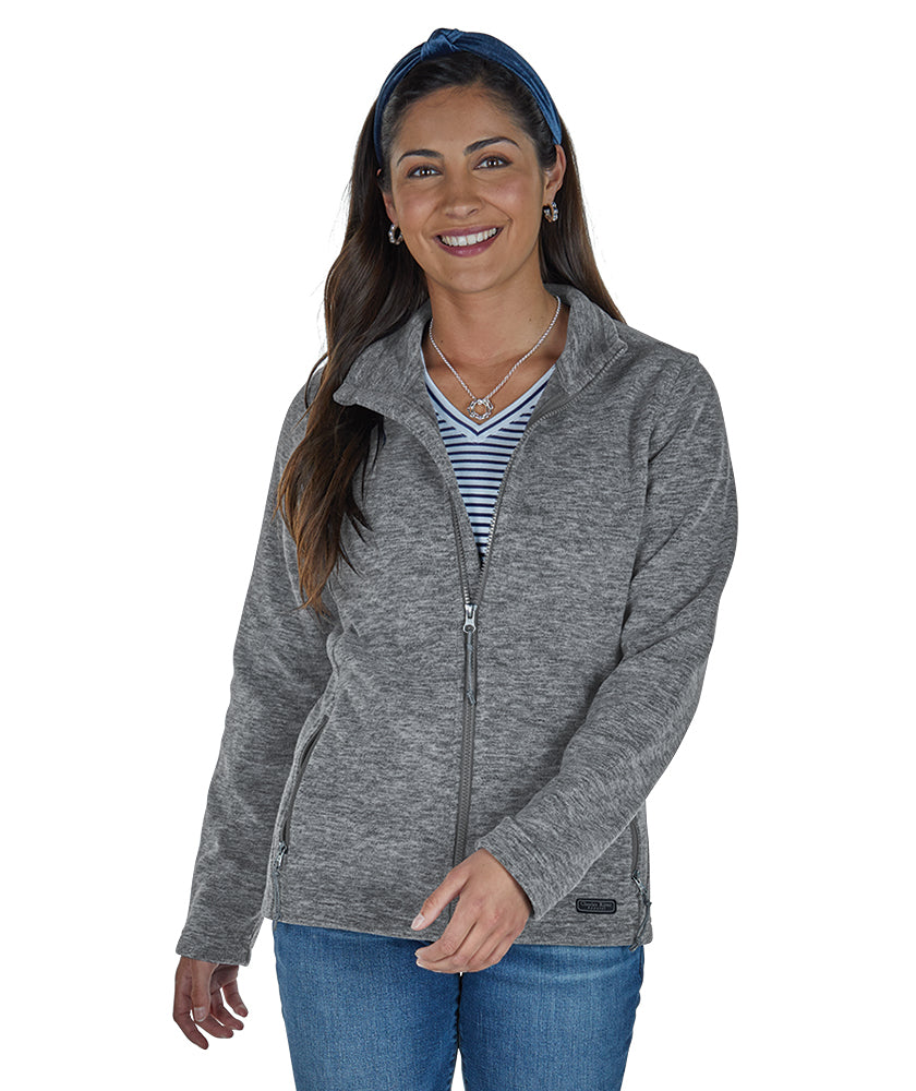 Charles River Women's Boundary Fleece Jacket Womens Apparel Sweatshirts & Fleece