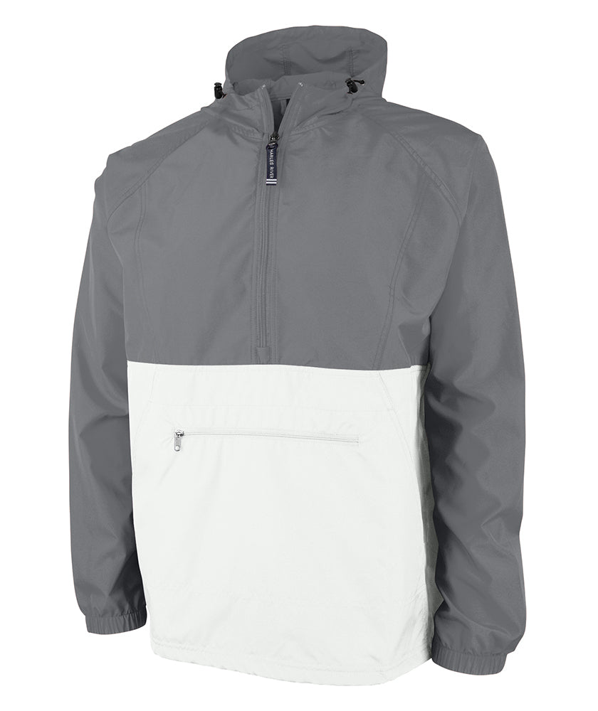 Charles River Men's Color Blocked Pack-N-Go Mens Apparel Jackets & Vests