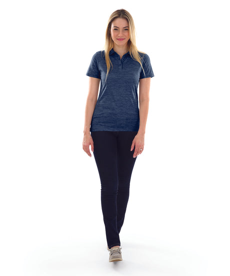 Charles River Women's Space Dye Performance Polo Womens Apparel Shirts & Tops