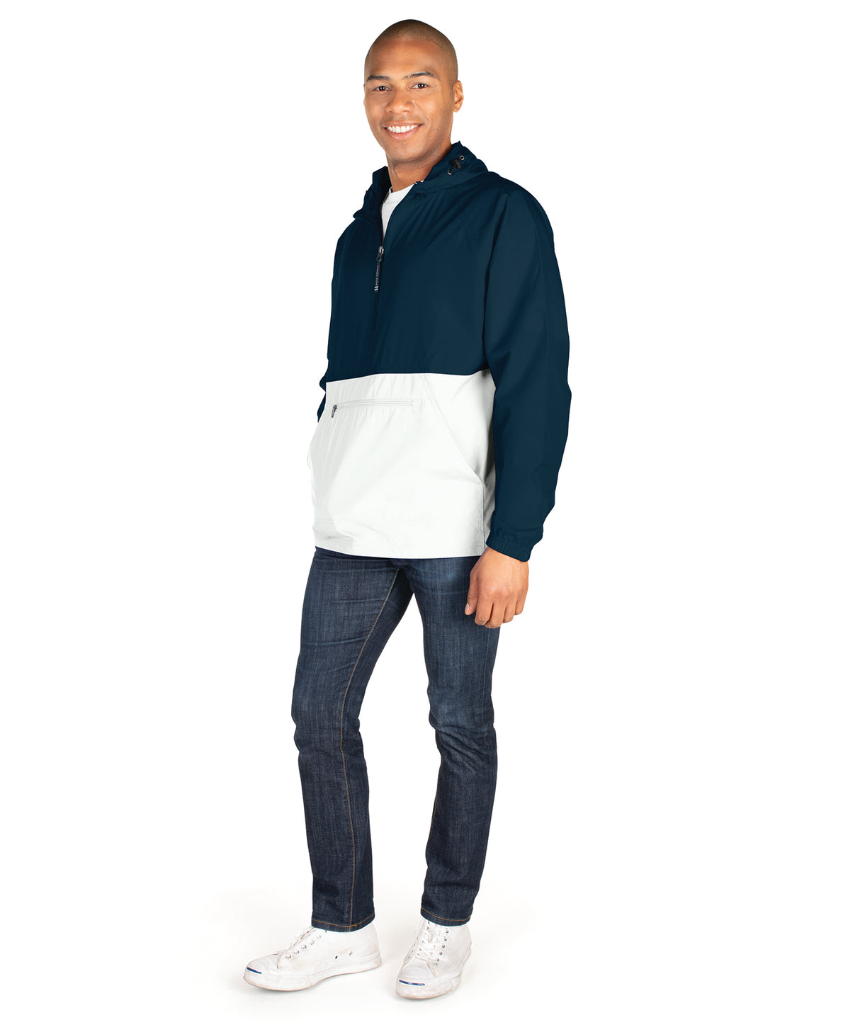 Charles River Men's Color Blocked Pack-N-Go Mens Apparel Jackets & Vests