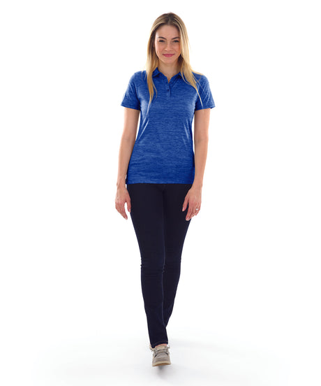 Charles River Women's Space Dye Performance Polo Womens Apparel Shirts & Tops