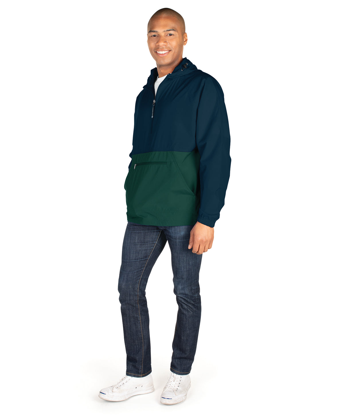 Charles River Men's Color Blocked Pack-N-Go Mens Apparel Jackets & Vests