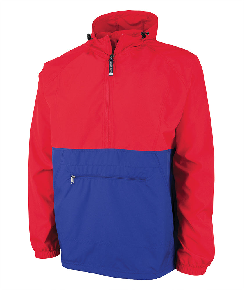 Charles River Men's Color Blocked Pack-N-Go Mens Apparel Jackets & Vests