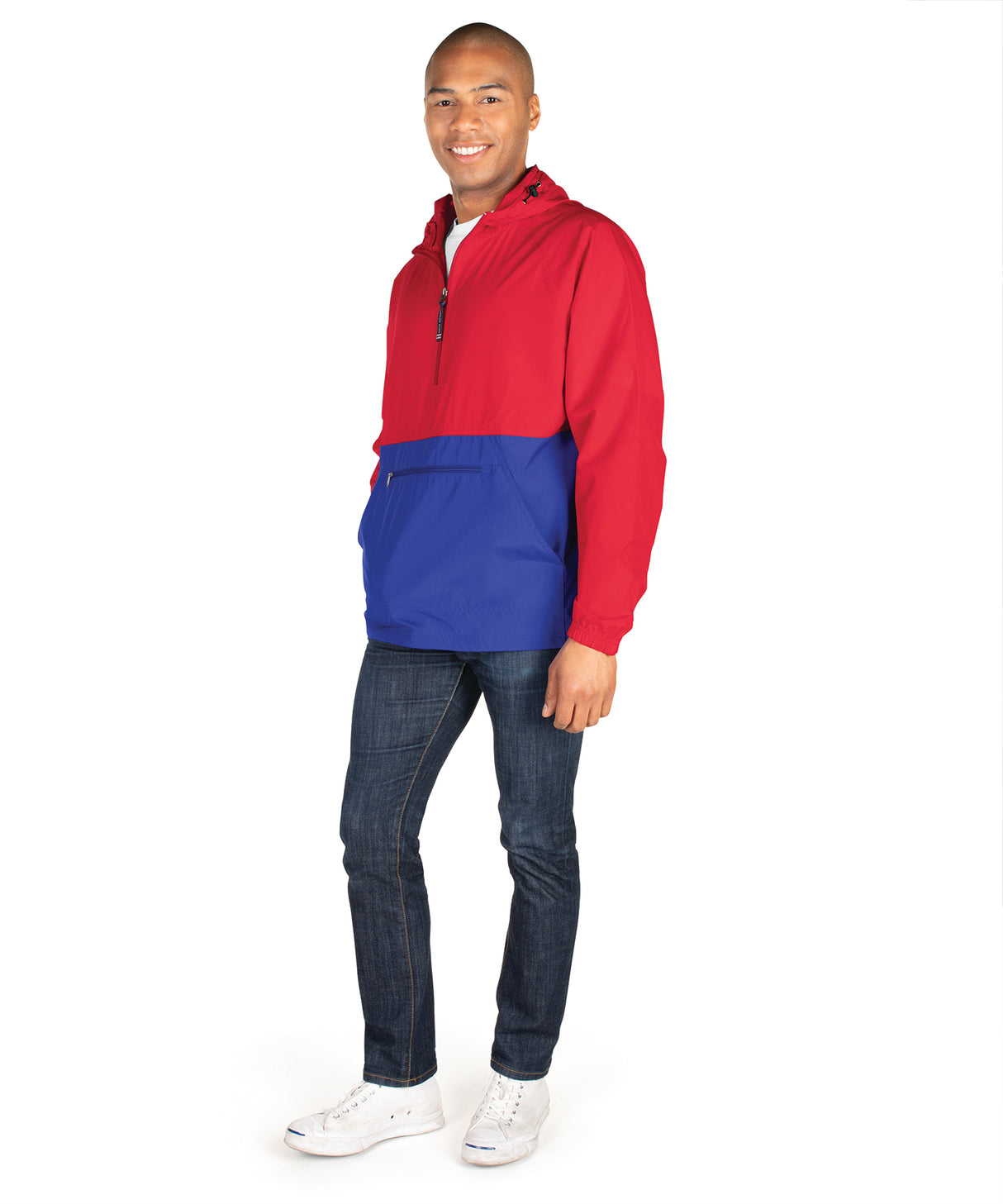 Charles River Men's Color Blocked Pack-N-Go Mens Apparel Jackets & Vests