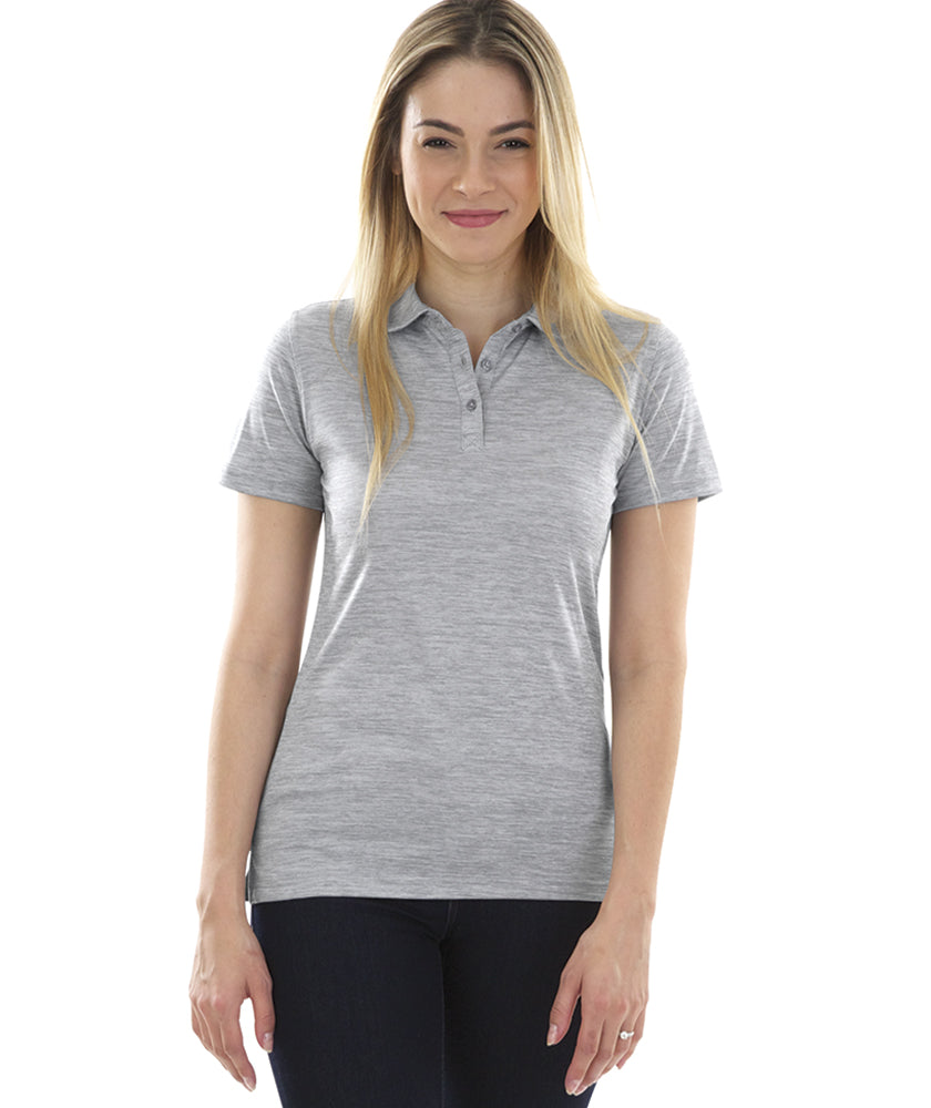 Charles River Women's Space Dye Performance Polo Womens Apparel Shirts & Tops