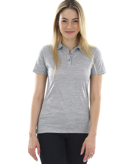 Charles River Women's Space Dye Performance Polo Womens Apparel Shirts & Tops