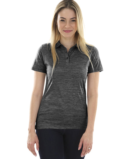 Charles River Women's Space Dye Performance Polo Womens Apparel Shirts & Tops
