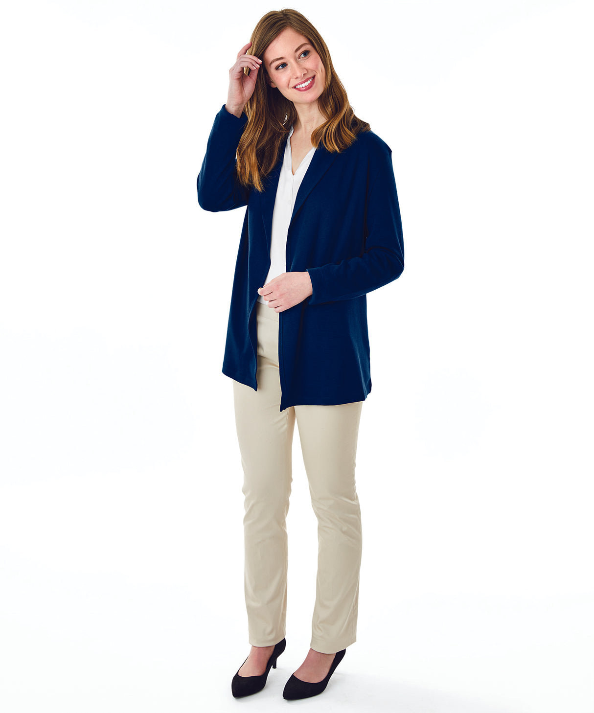 Charles River Women's Cardigan Wrap Womens Apparel Sweatshirts & Fleece
