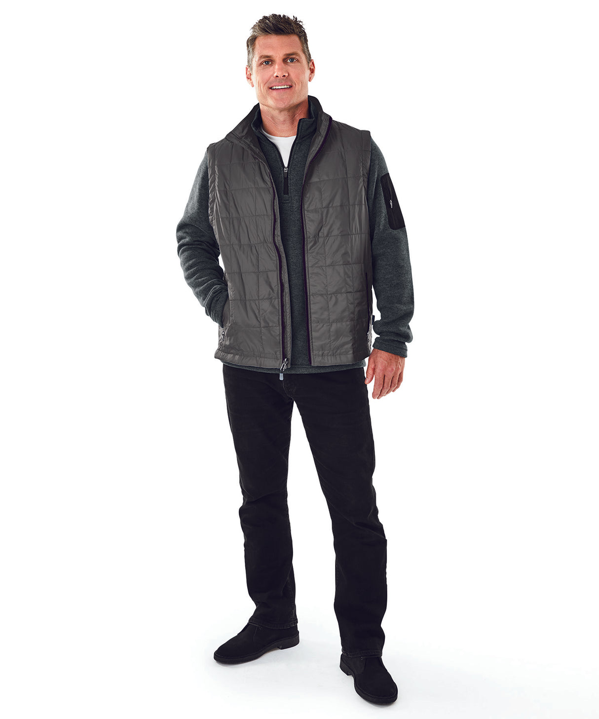 Charles River Men's Radius Quilted Vest Mens Apparel Jackets & Vests