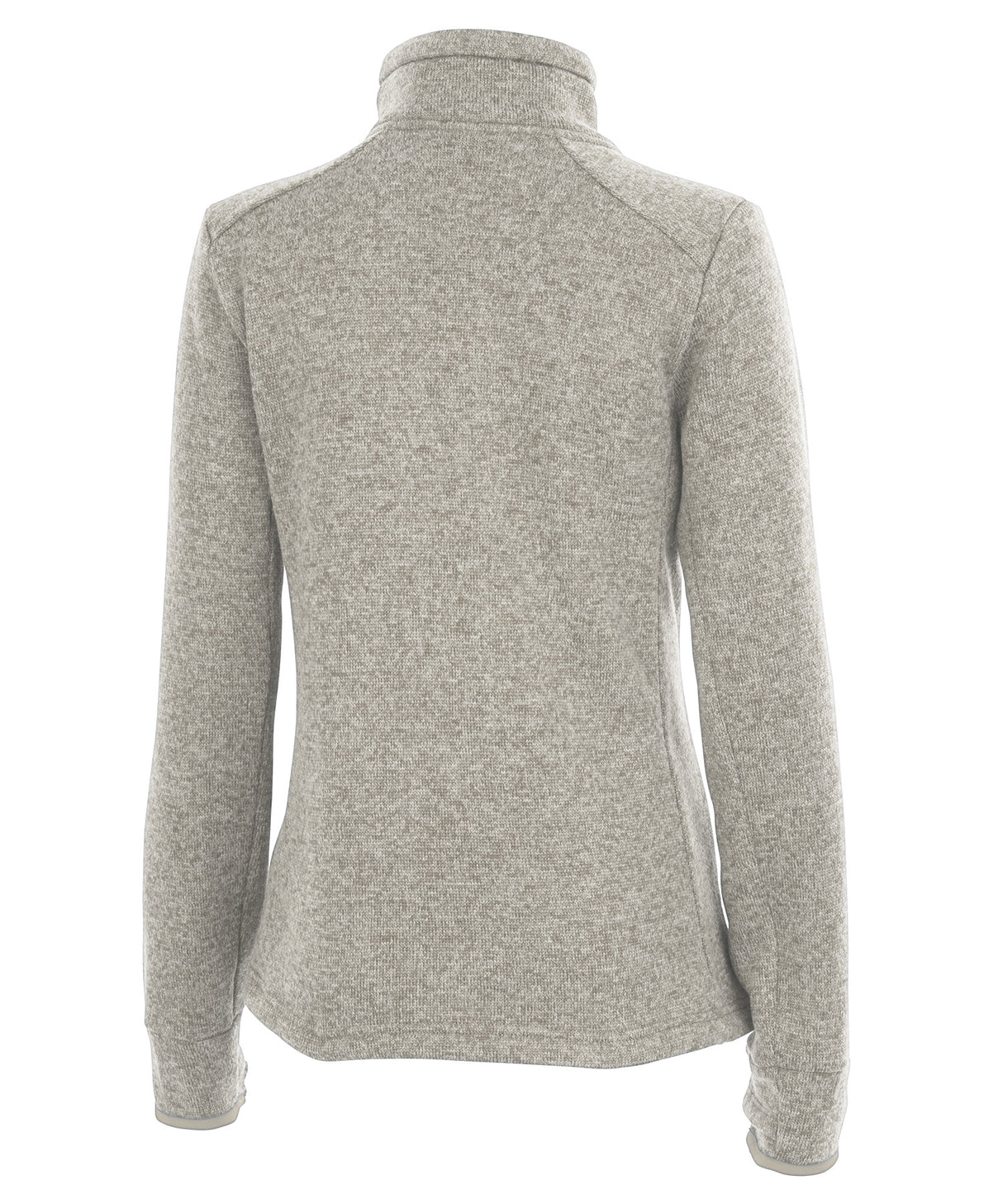 Charles River Women's Heathered Fleece Jacket Womens Apparel Sweatshirts & Fleece