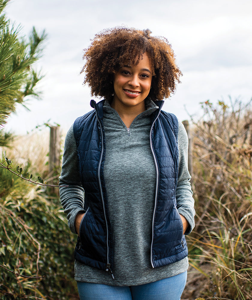 Charles River Women's Radius Quilted Vest Womens Apparel Jackets & Vests