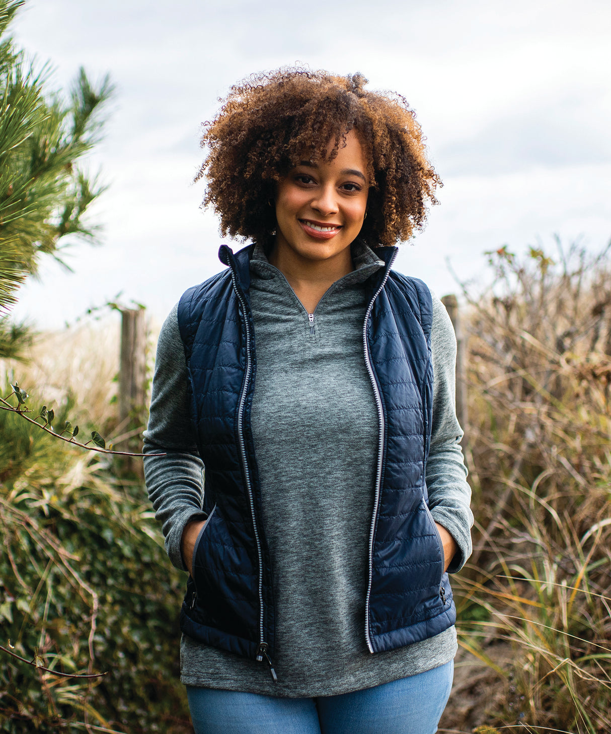 Charles River Women's Radius Quilted Vest Womens Apparel Jackets & Vests