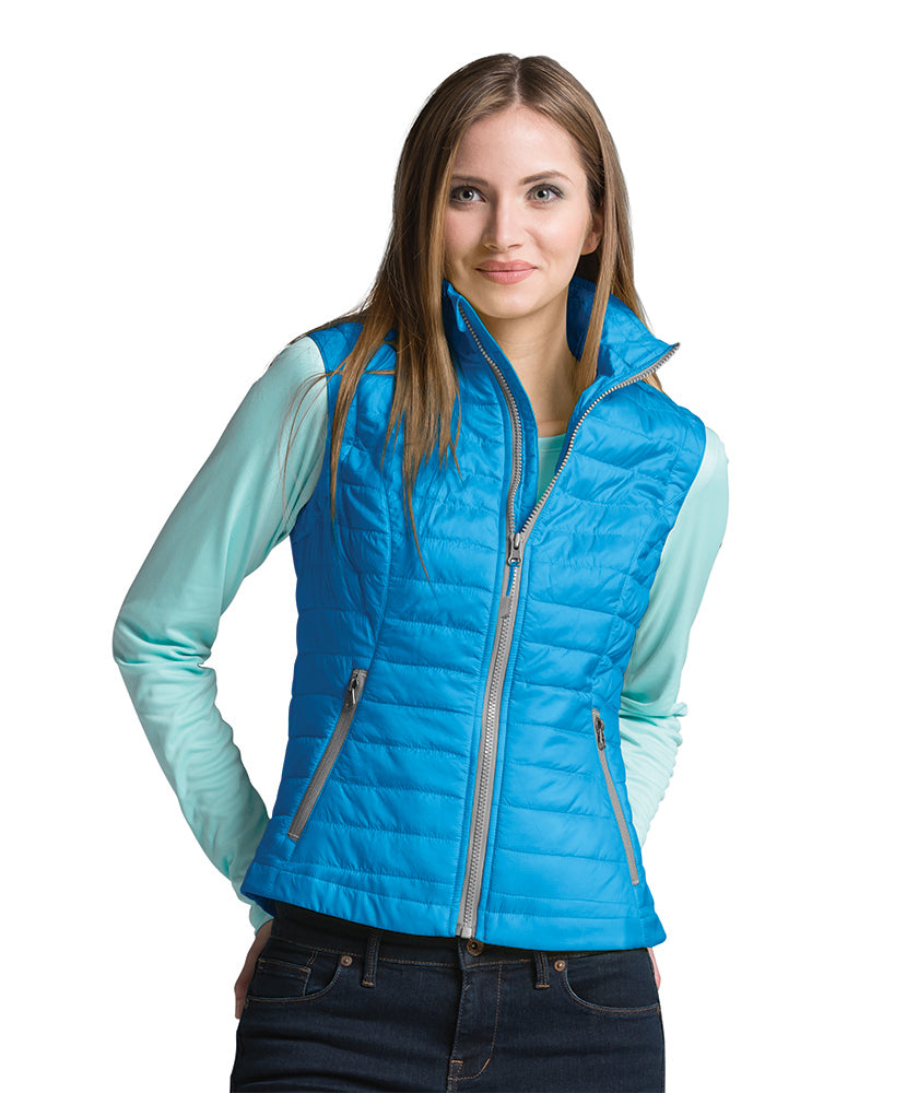 Charles River Women's Radius Quilted Vest Womens Apparel Jackets & Vests