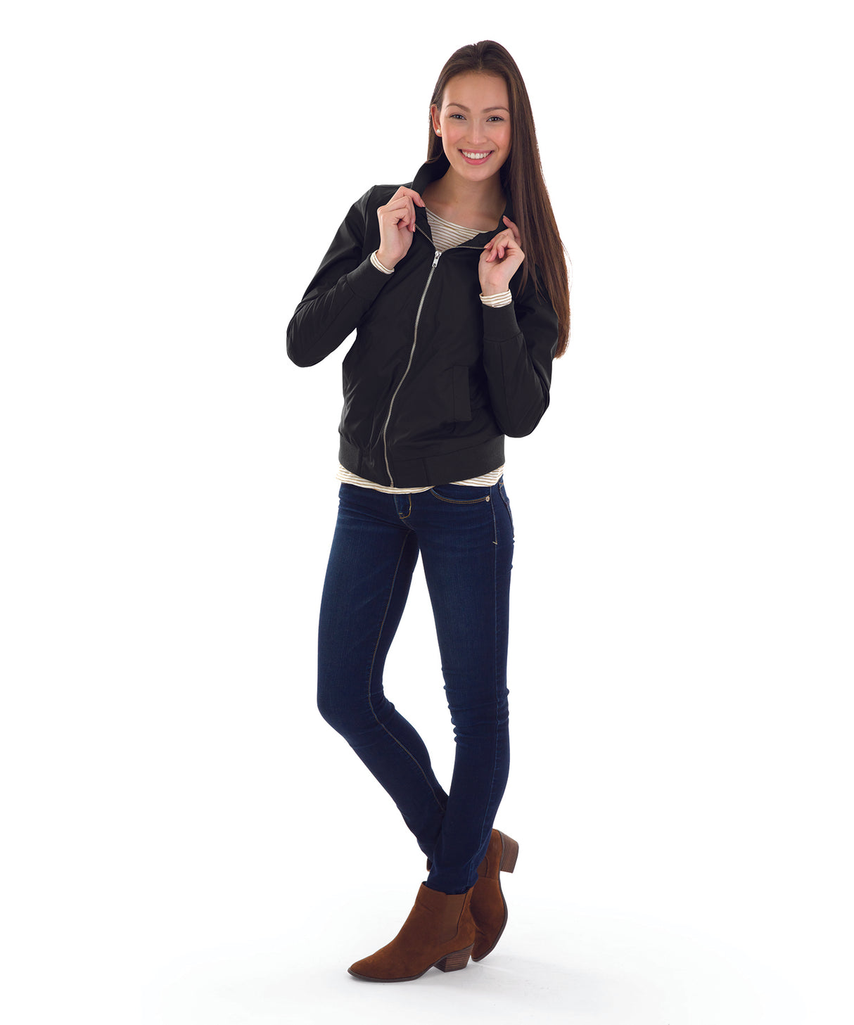 Charles River Women's Boston Flight Jacket Womens Apparel Jackets & Vests