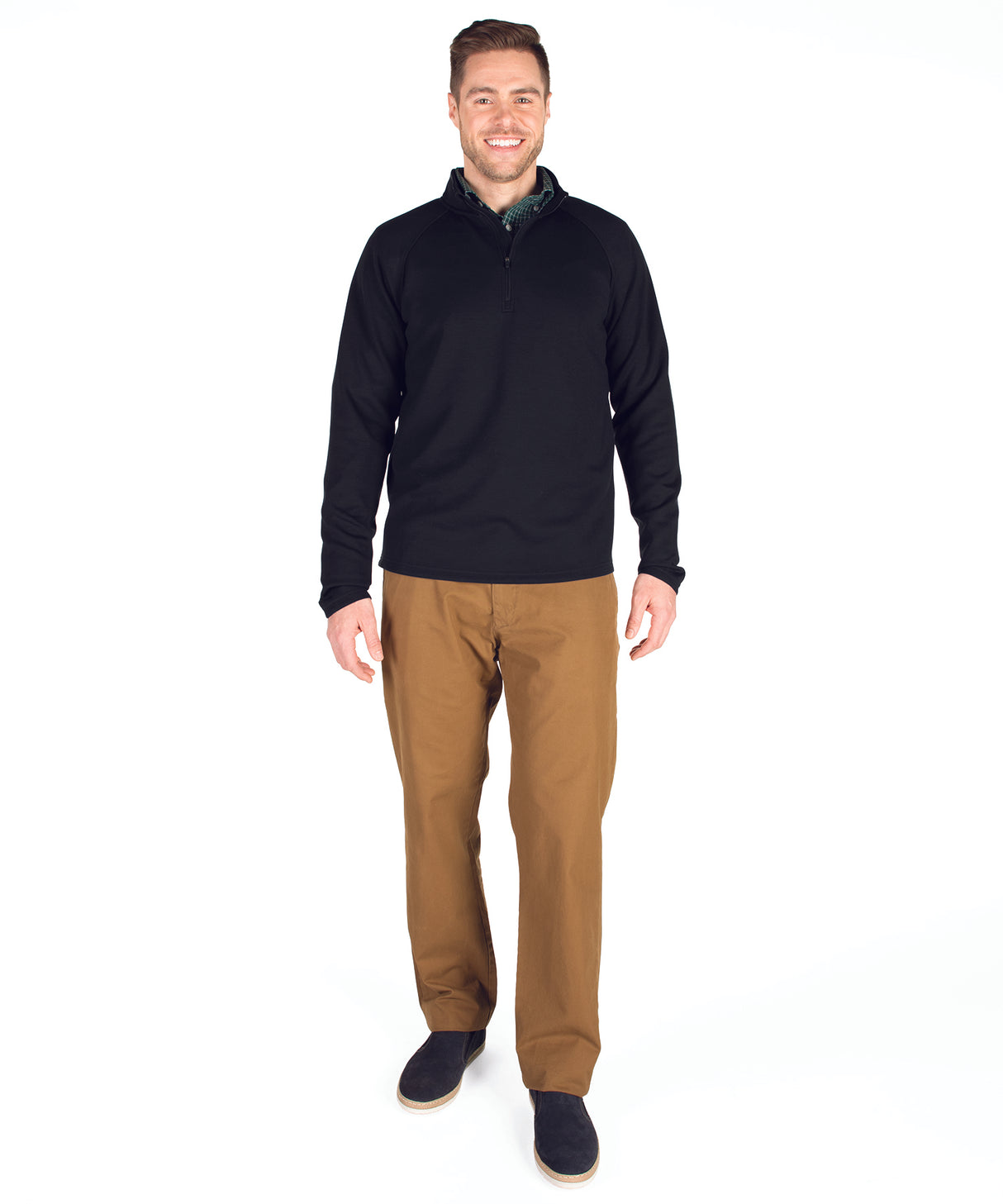 Charles River Men's Seaport Quarter Zip Mens Apparel Sweatshirts & Fleece