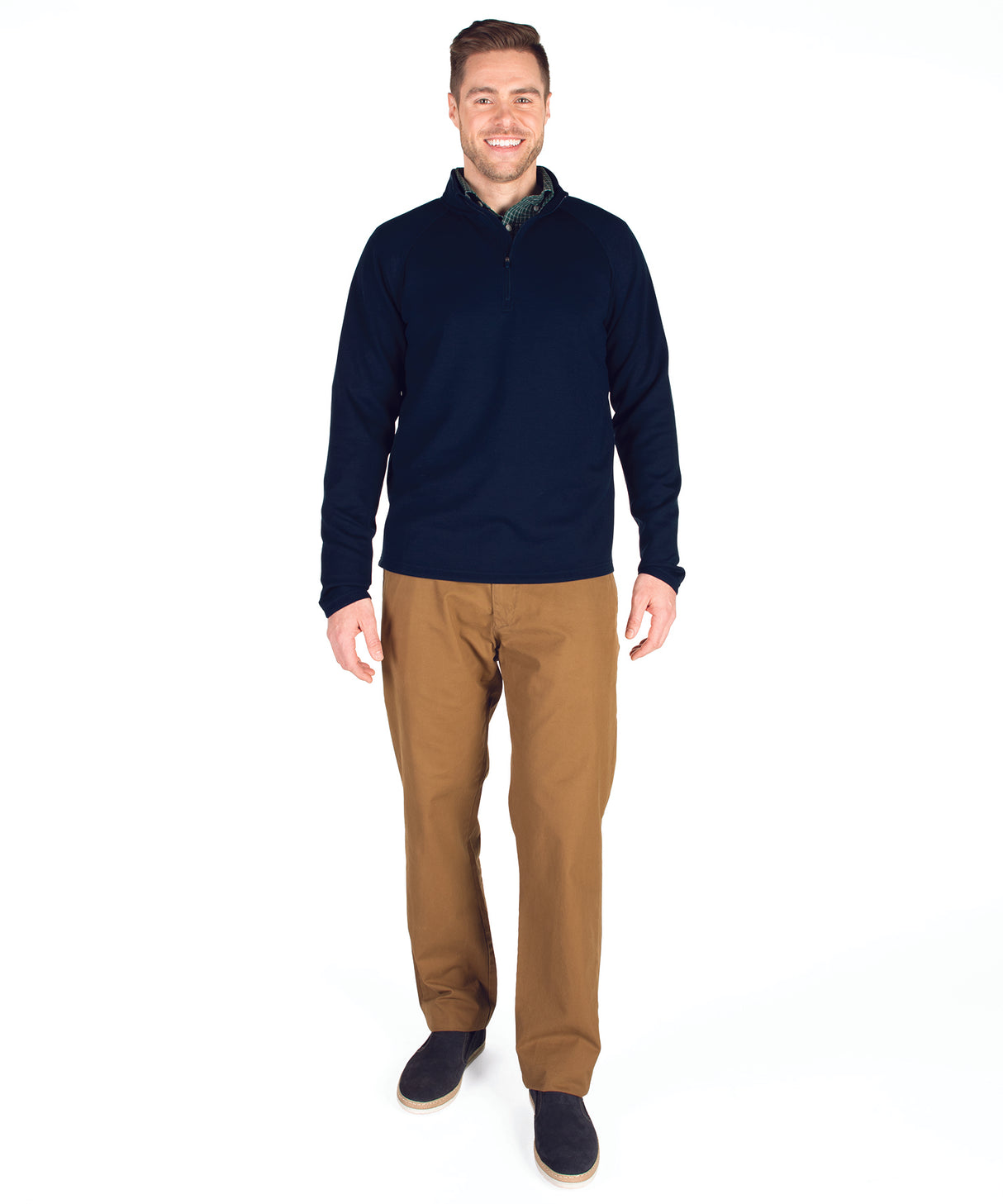 Charles River Men's Seaport Quarter Zip Mens Apparel Sweatshirts & Fleece