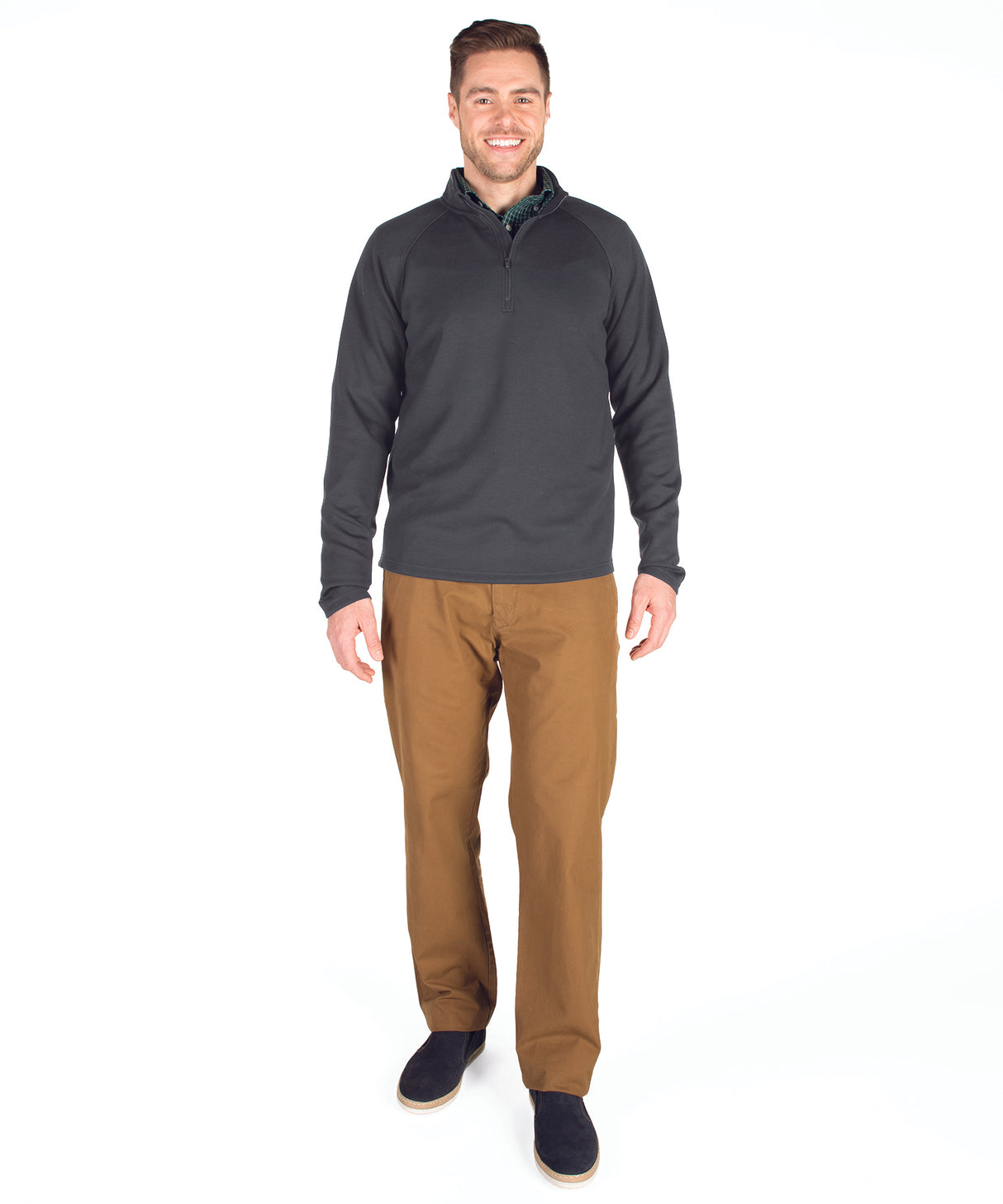 Charles River Men's Seaport Quarter Zip Mens Apparel Sweatshirts & Fleece
