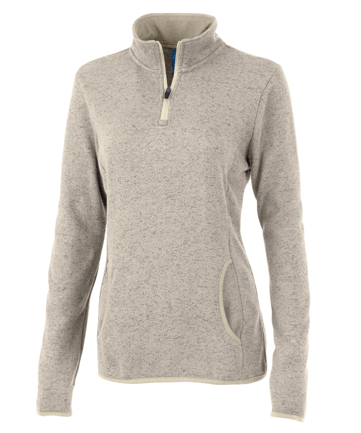 Charles River Women's Heathered Fleece Pullover Womens Apparel Sweatshirts & Fleece