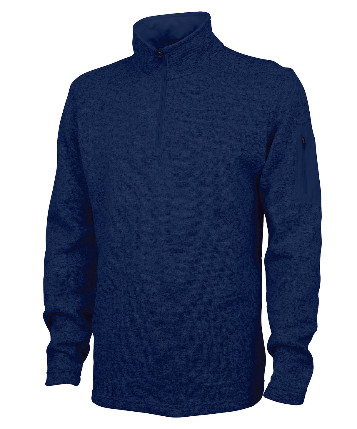 Charles River Men's Heathered Fleece Pullover Mens Apparel Sweatshirts & Fleece