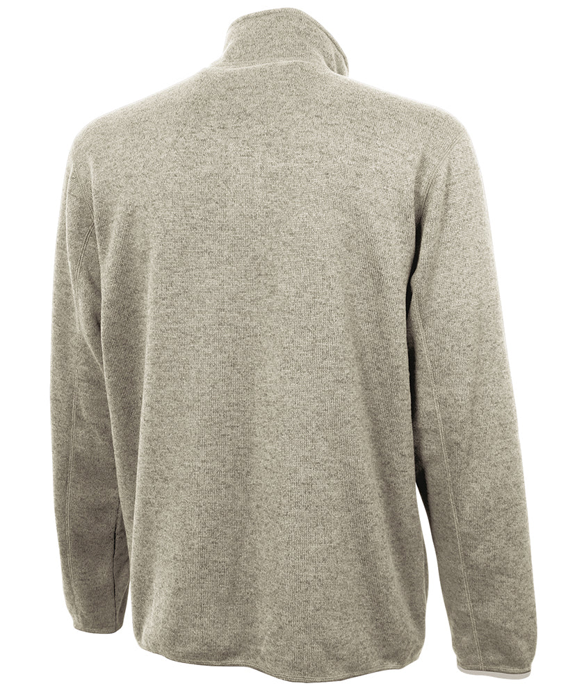 Charles River Men's Heathered Fleece Jacket Mens Apparel Sweatshirts & Fleece